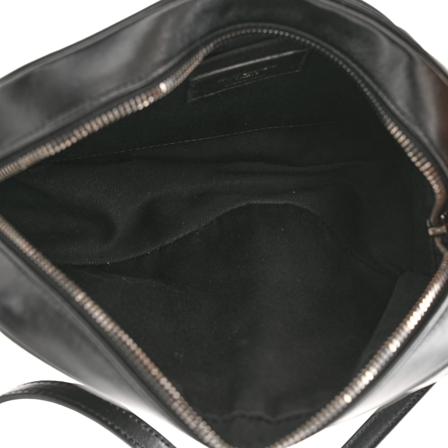 Calfskin Matelasse Monogram Lou Camera Bag Black