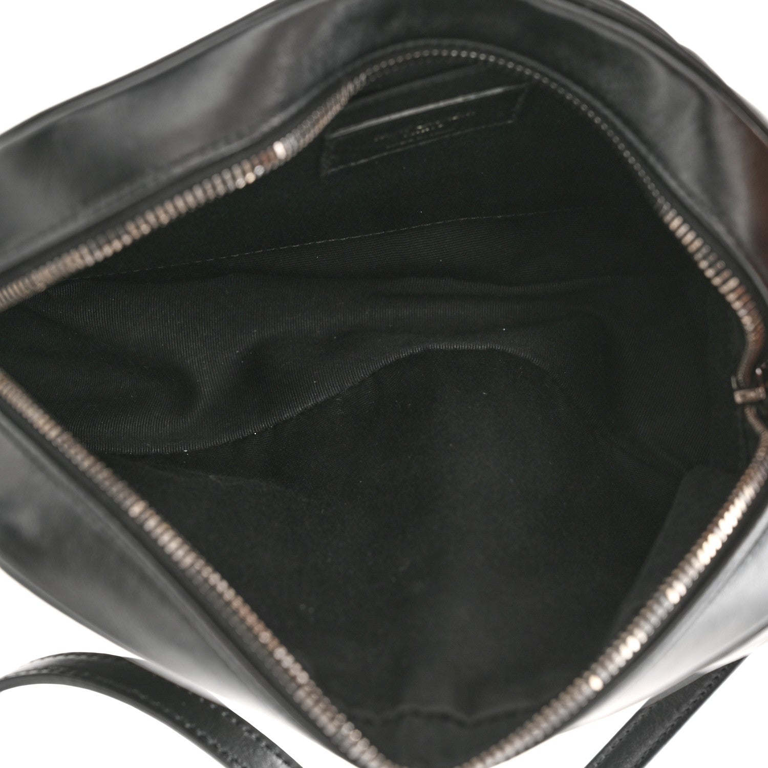 Saint Laurent Calfskin Matelasse Monogram Lou Camera Bag Black 6 of 12