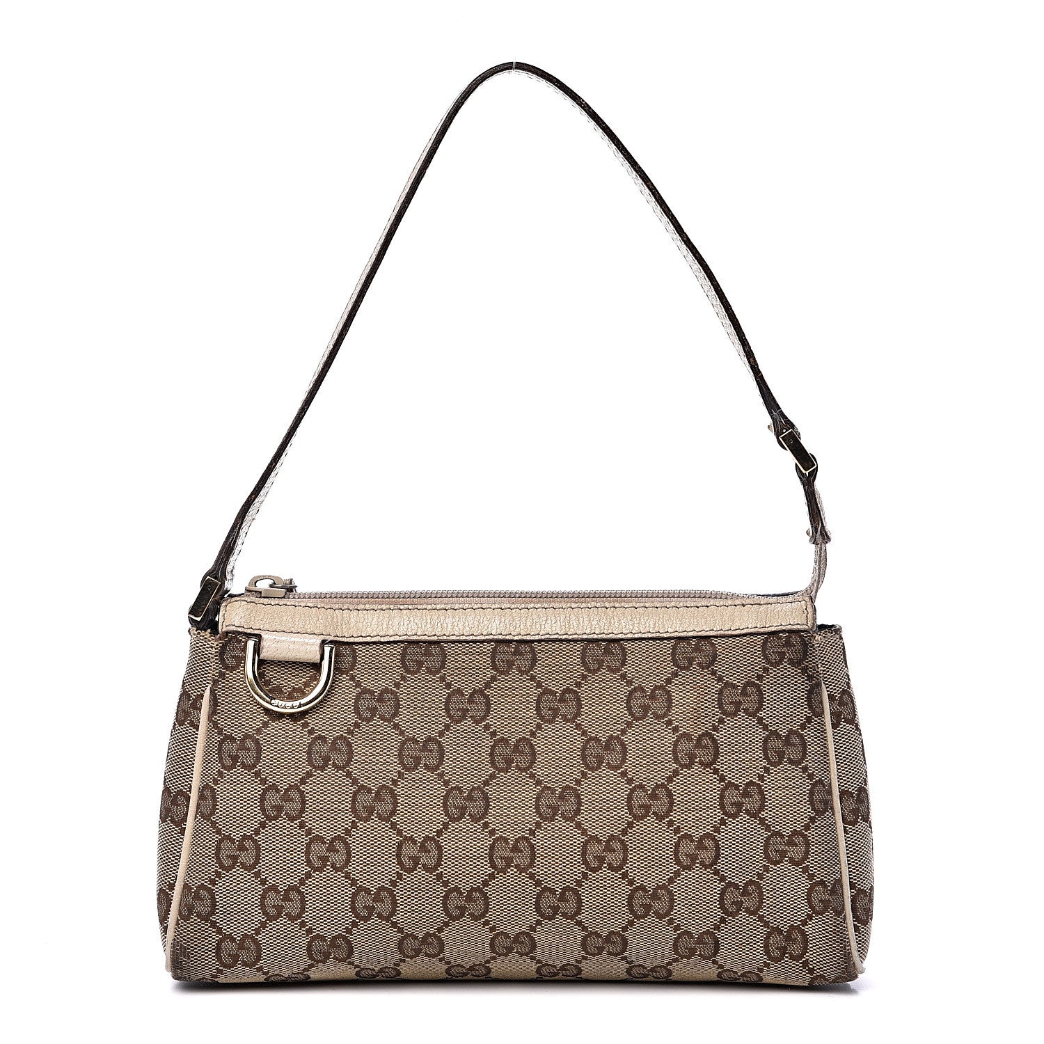 Gucci Monogram D Ring Cosmetic Case White 1 of 16