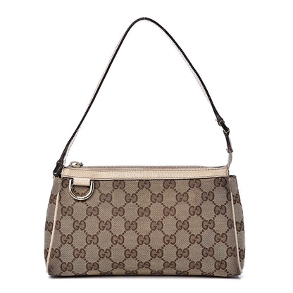 Gucci Monogram D Ring Cosmetic Case White 1 of 16
