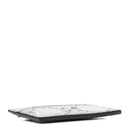 Gucci Calfskin GG Tennis Embossed Card Holder Black 4 of 7