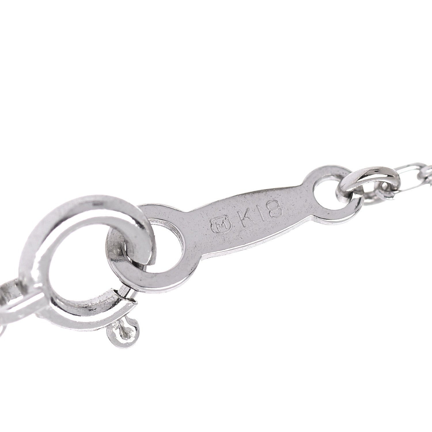Mikimoto 18K White Gold 6.5mm Akoya Pearl Station Bracelet 5 of 5