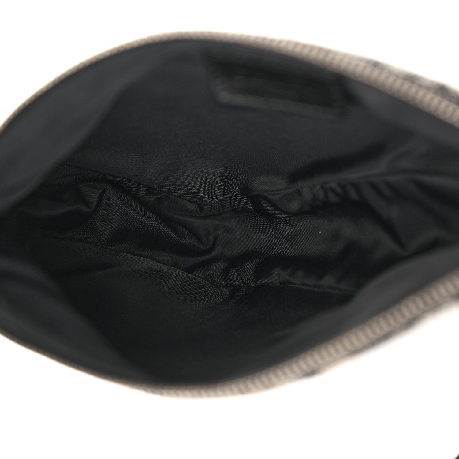 Christian Dior Monogram Mini Saddle Pochette Black 5 of 10