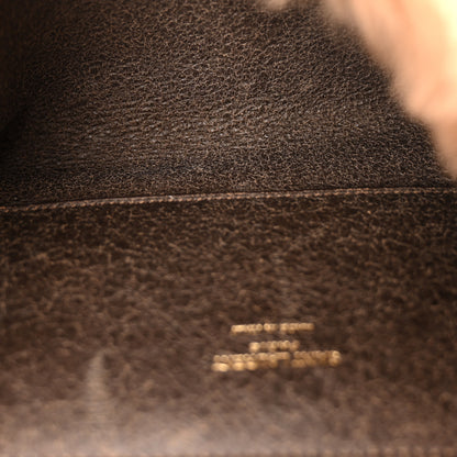 Saint Laurent Shearling Calfskin Small Reversible Monogram Kate Satchel Ecru Dark Brown 8 of 17
