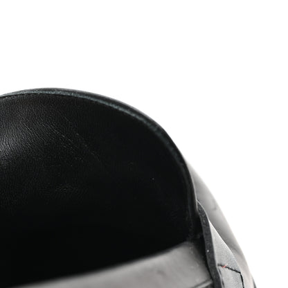 Hermes Calfskin Womens Foch 60 Pump 39 Black 9 of 10