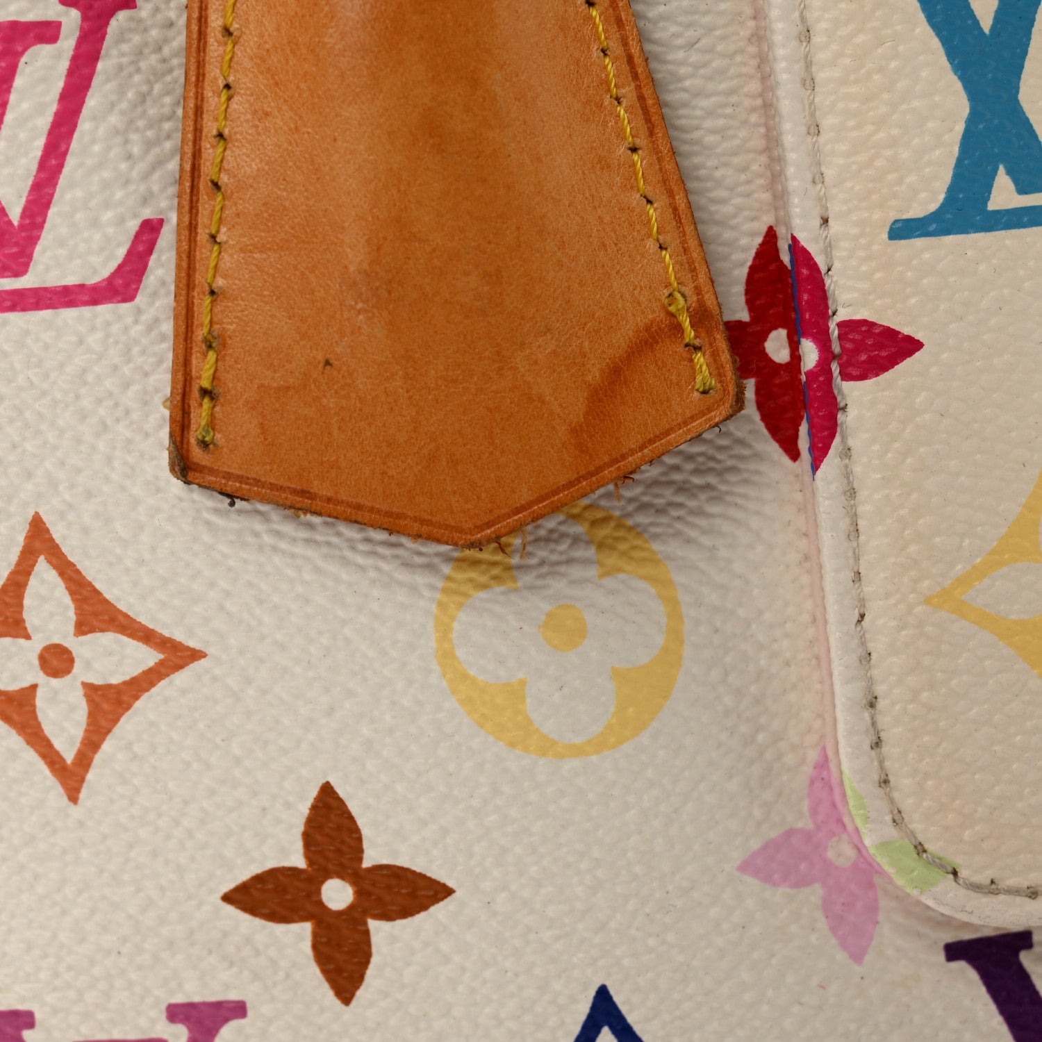 Louis Vuitton Monogram Multicolor Speedy 30 White 14 of 15