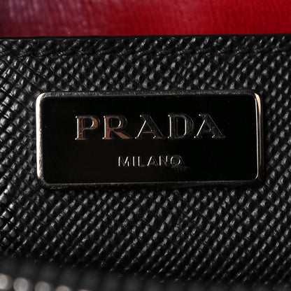 Prada Saffiano Cuir Twin Tote Black 5 of 14