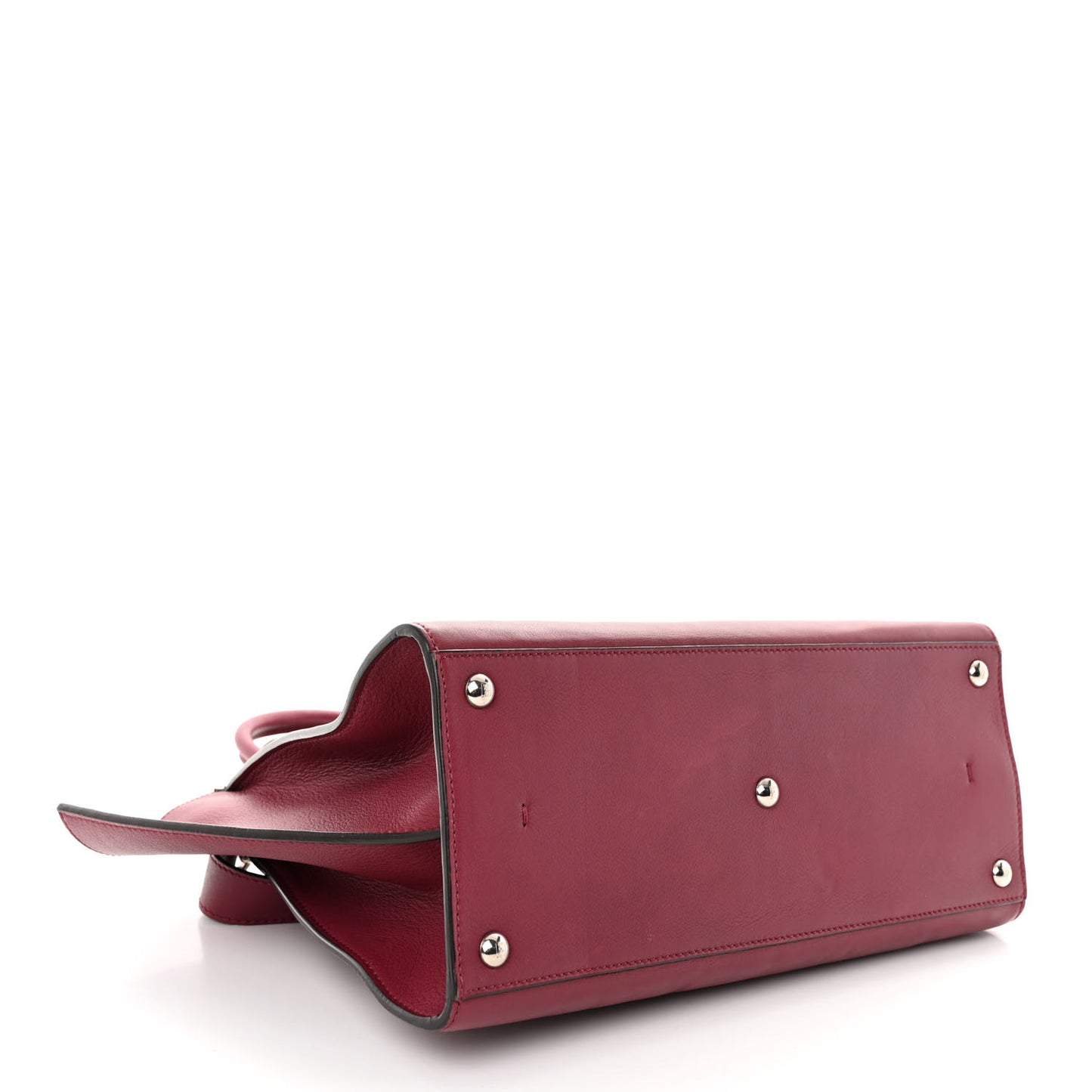Vitello Dolce Shiny Nappa Petite 3Jours Tote Mattone Maldives