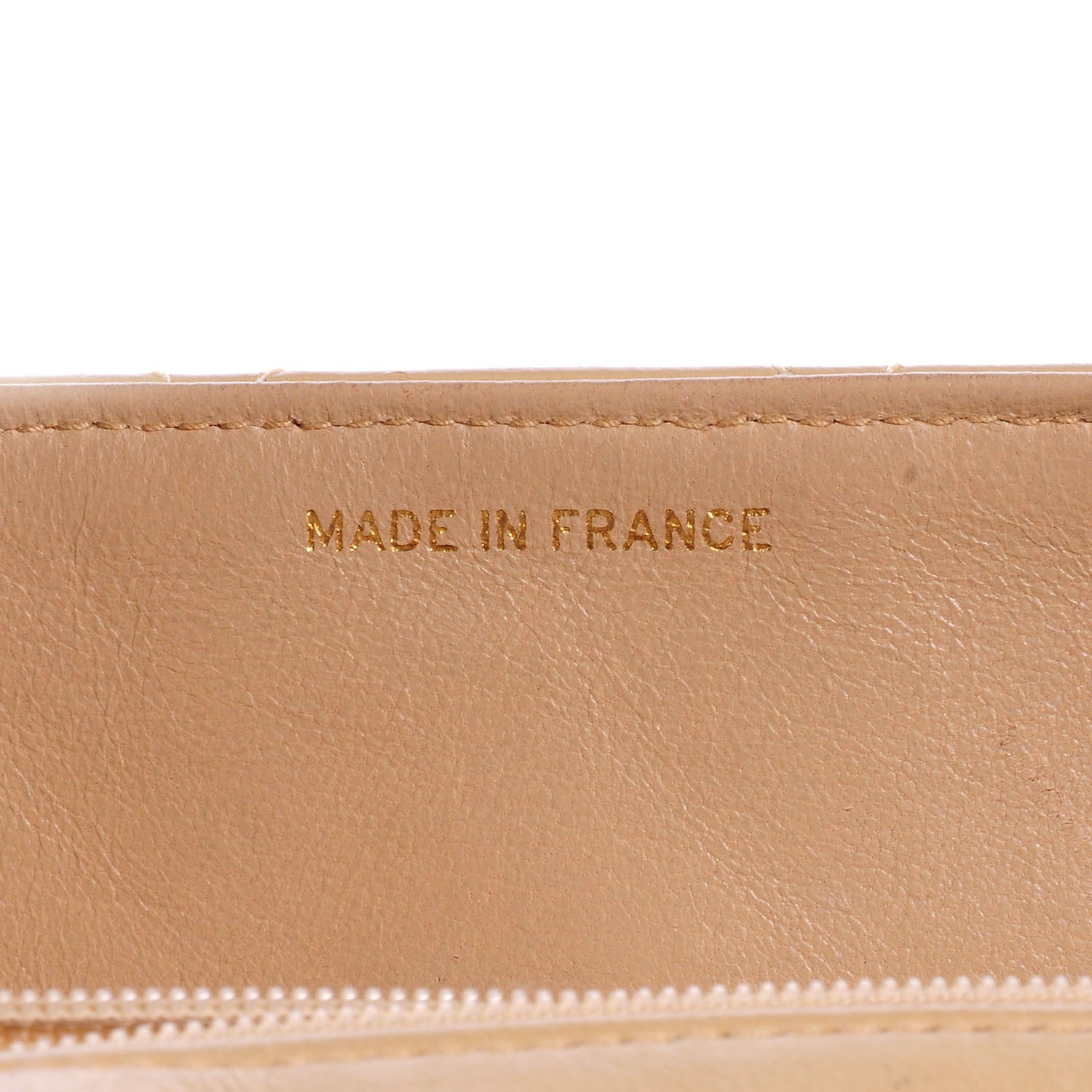 Chanel Lambskin Medium Single Flap Beige 7 of 9
