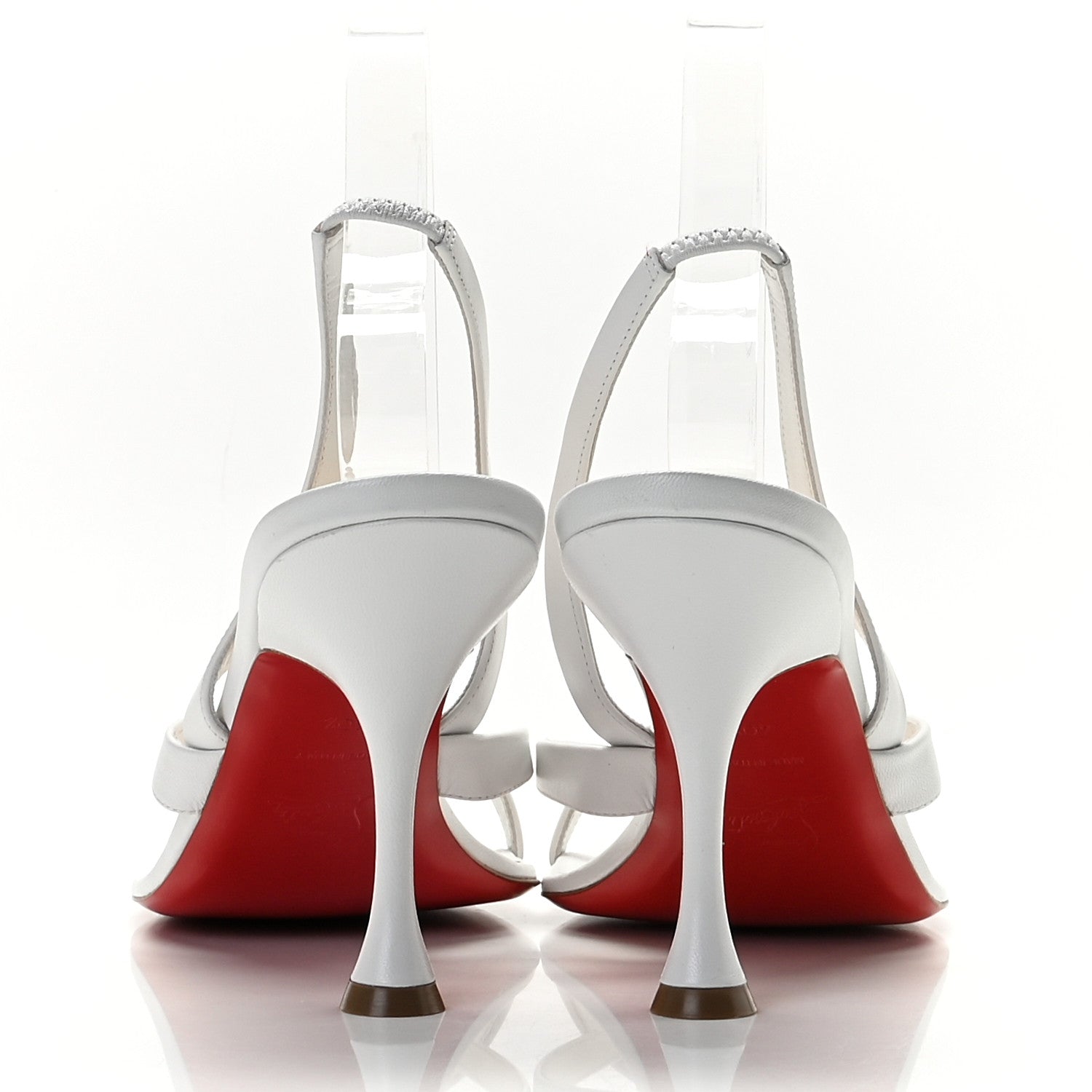 Christian Louboutin Kid Taralita 85 Thong Sandals 40.5 White 4 of 14
