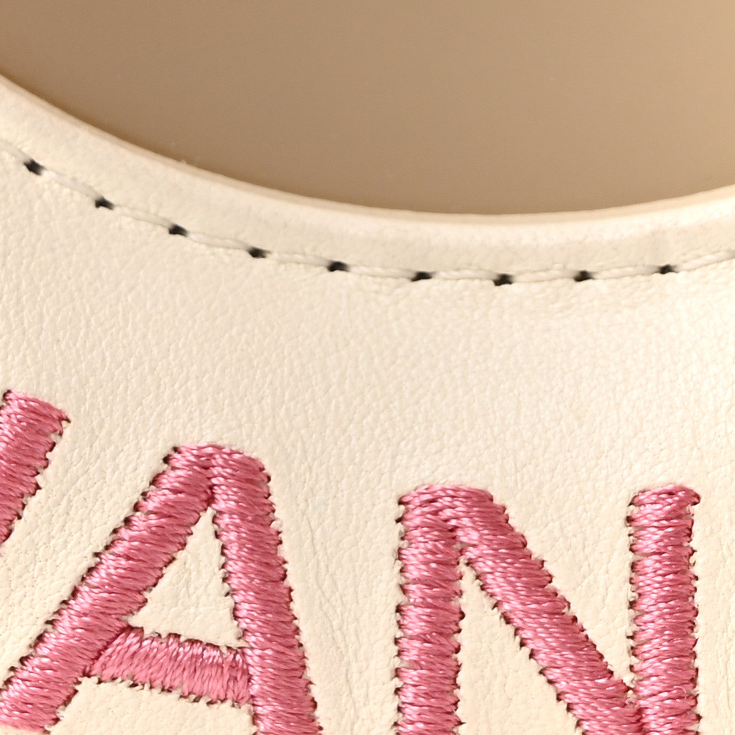 Chanel Lambskin Coco Lifesaver Round Bag Pink White 8 of 10