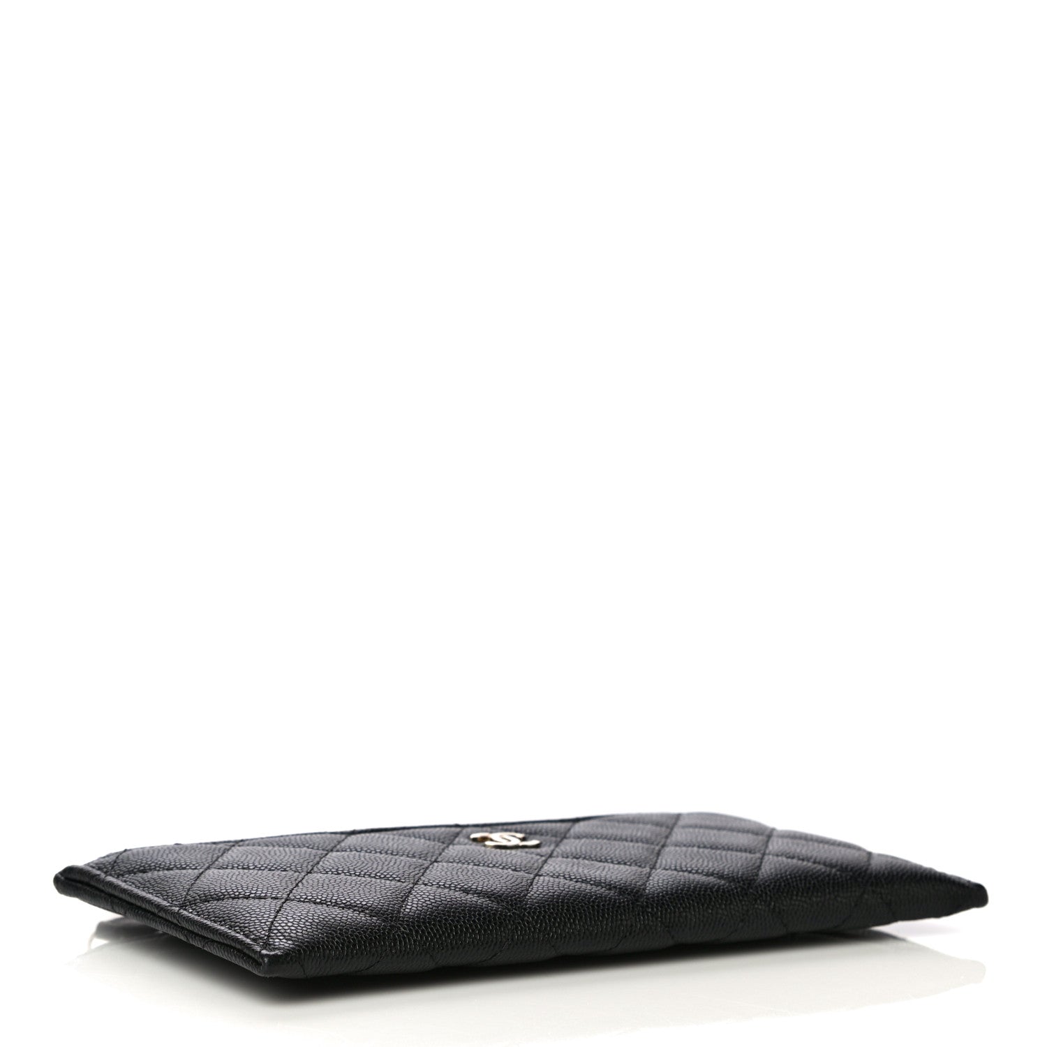 Chanel Caviar Quilted Classic Zip Pouch Black 4 of 9