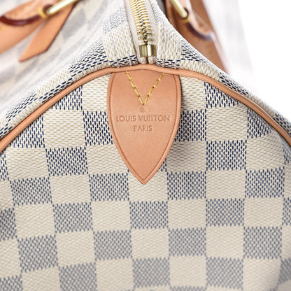 Louis Vuitton Damier Azur Speedy 35 6 of 11