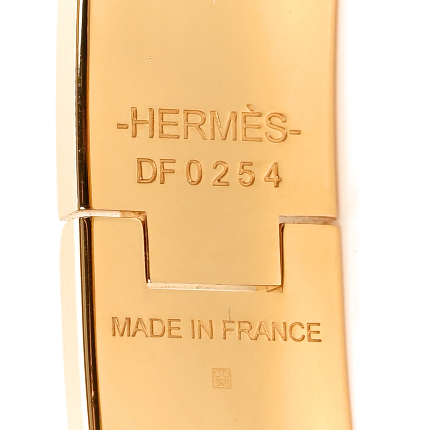Hermes Matte Enamel Narrow Clic Clac HH Bracelet T4 Bleu Biarritz 4 of 5