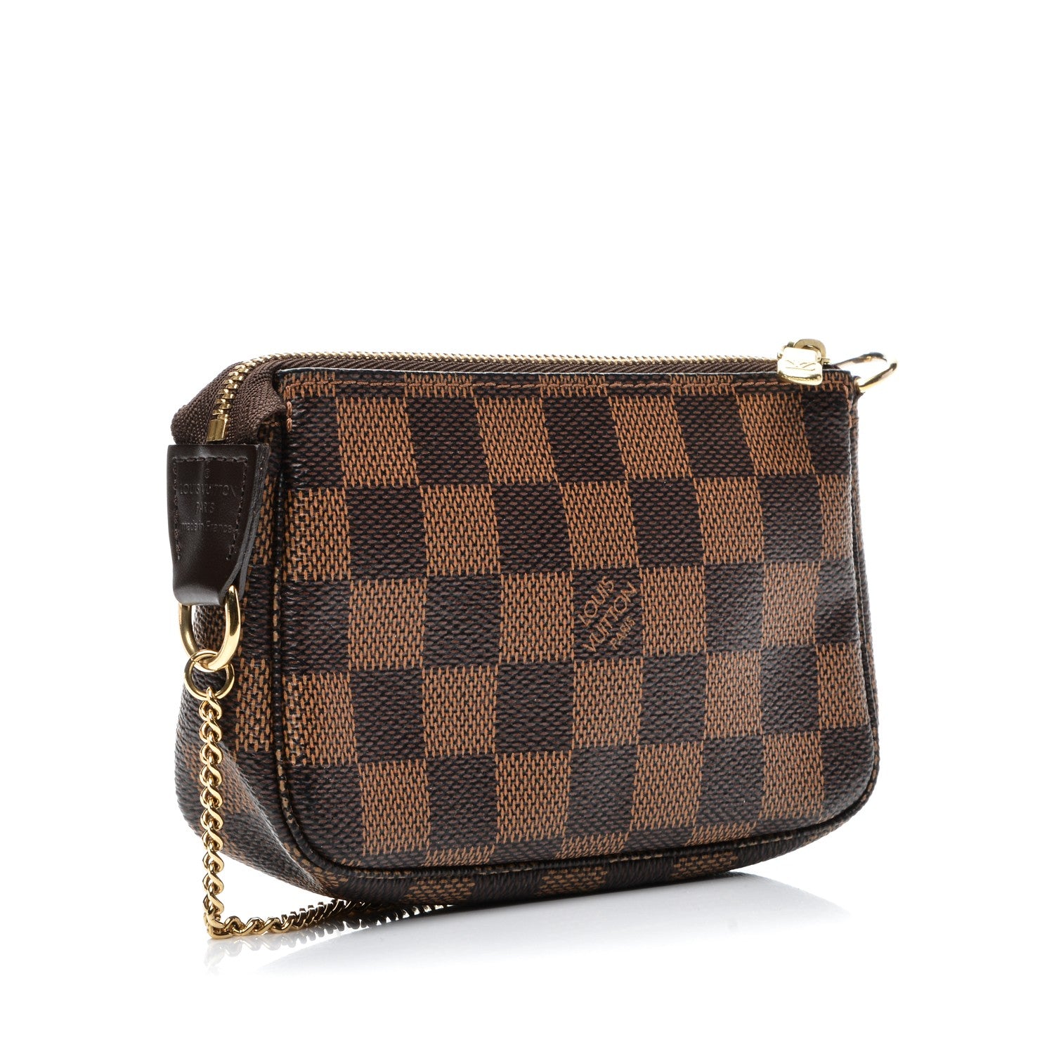 Louis Vuitton Damier Ebene Mini Pochette Accessories 3 of 7