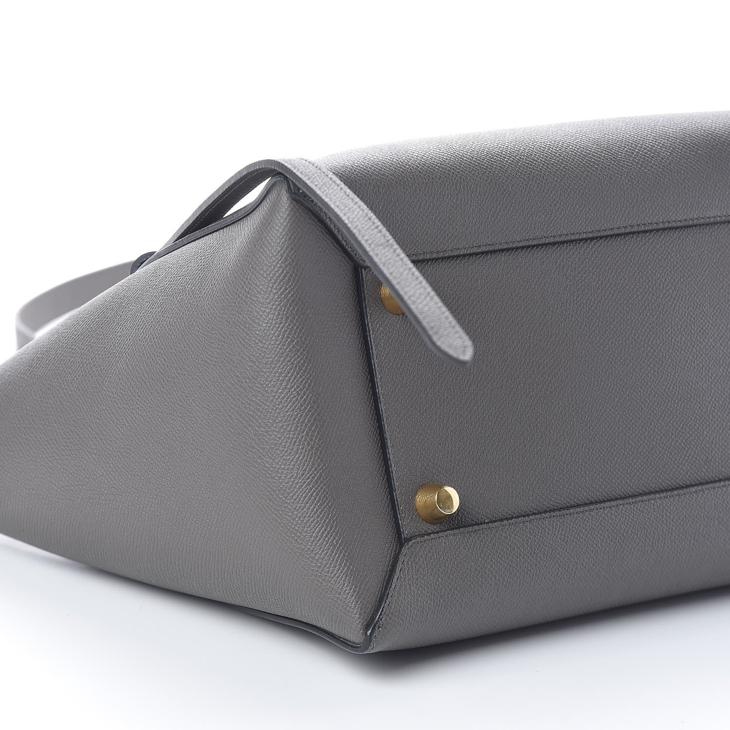 Celine Grained Calfskin Mini Belt Bag Grey 8 of 9