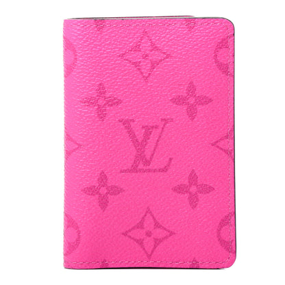 Louis Vuitton Taigarama Pocket Organizer NM Fuchsia 1 of 4