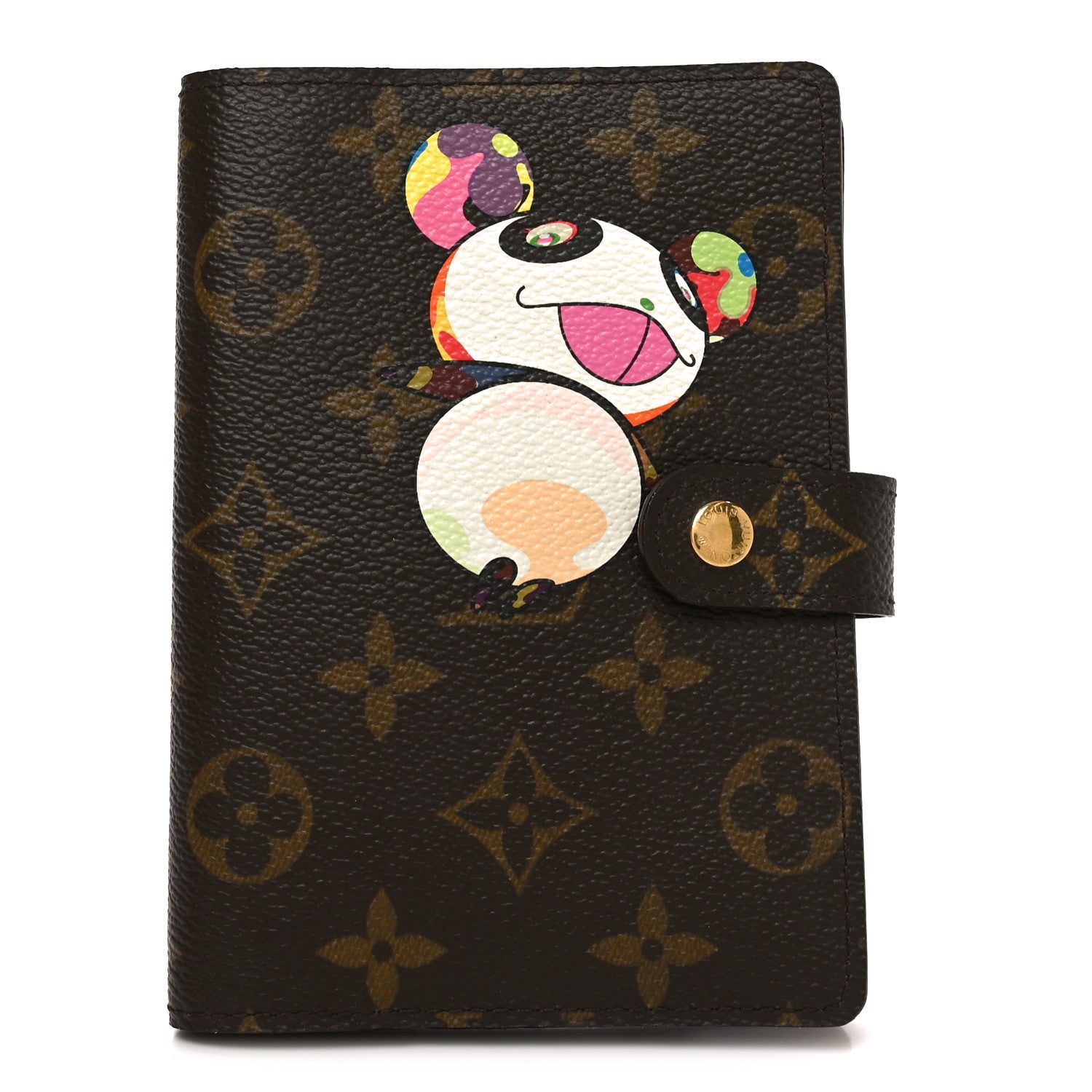 Louis Vuitton Monogram Panda Small Ring Agenda Cover 1 of 6