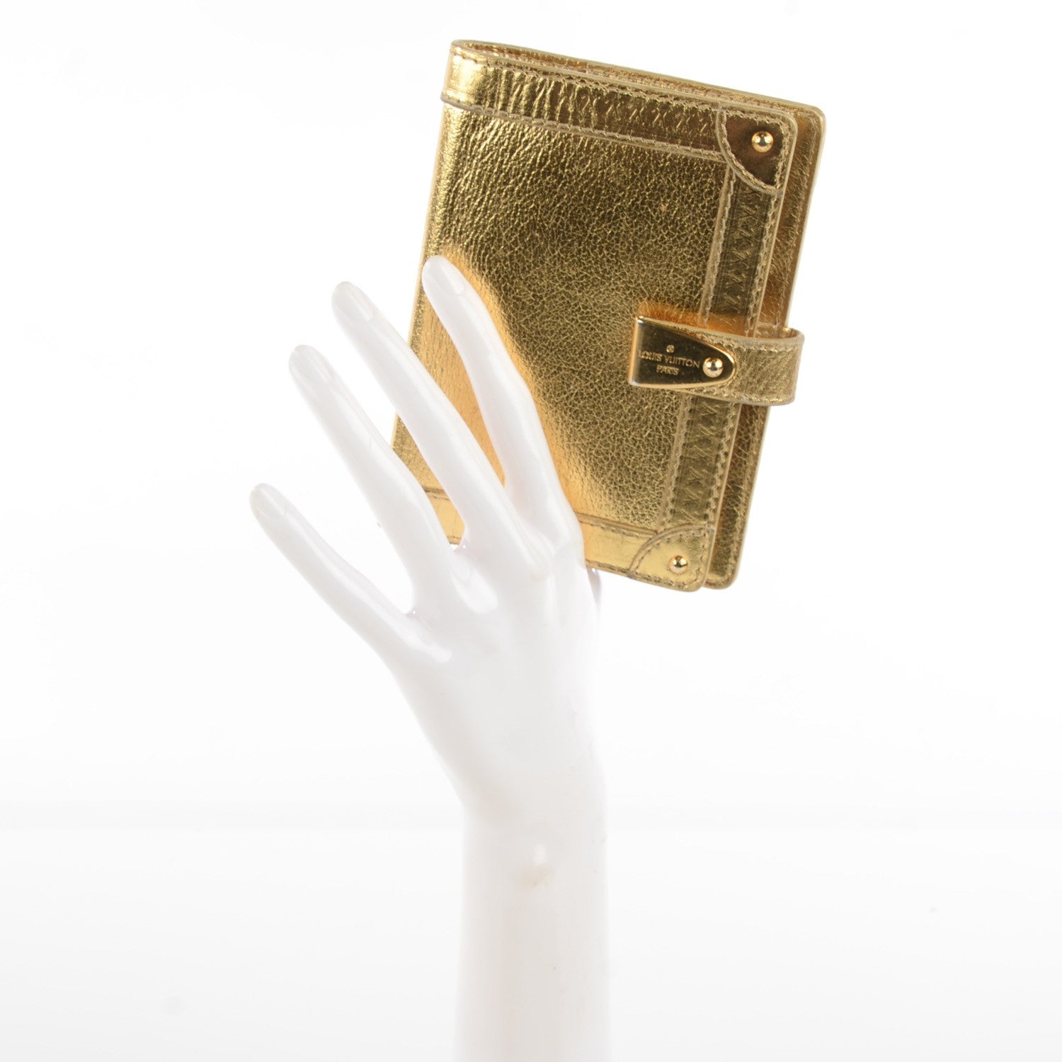 Louis Vuitton Suhali Partenaire PM Agenda Cover Gold 2 of 8