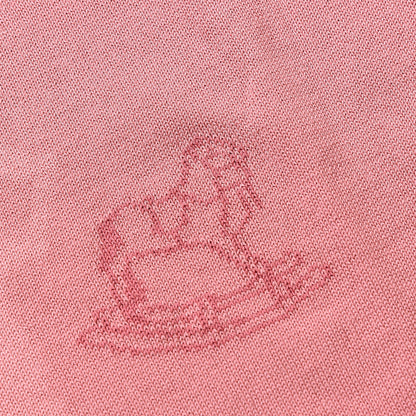 Hermes Cotton Adada Knit Baby Blanket 2 of 3