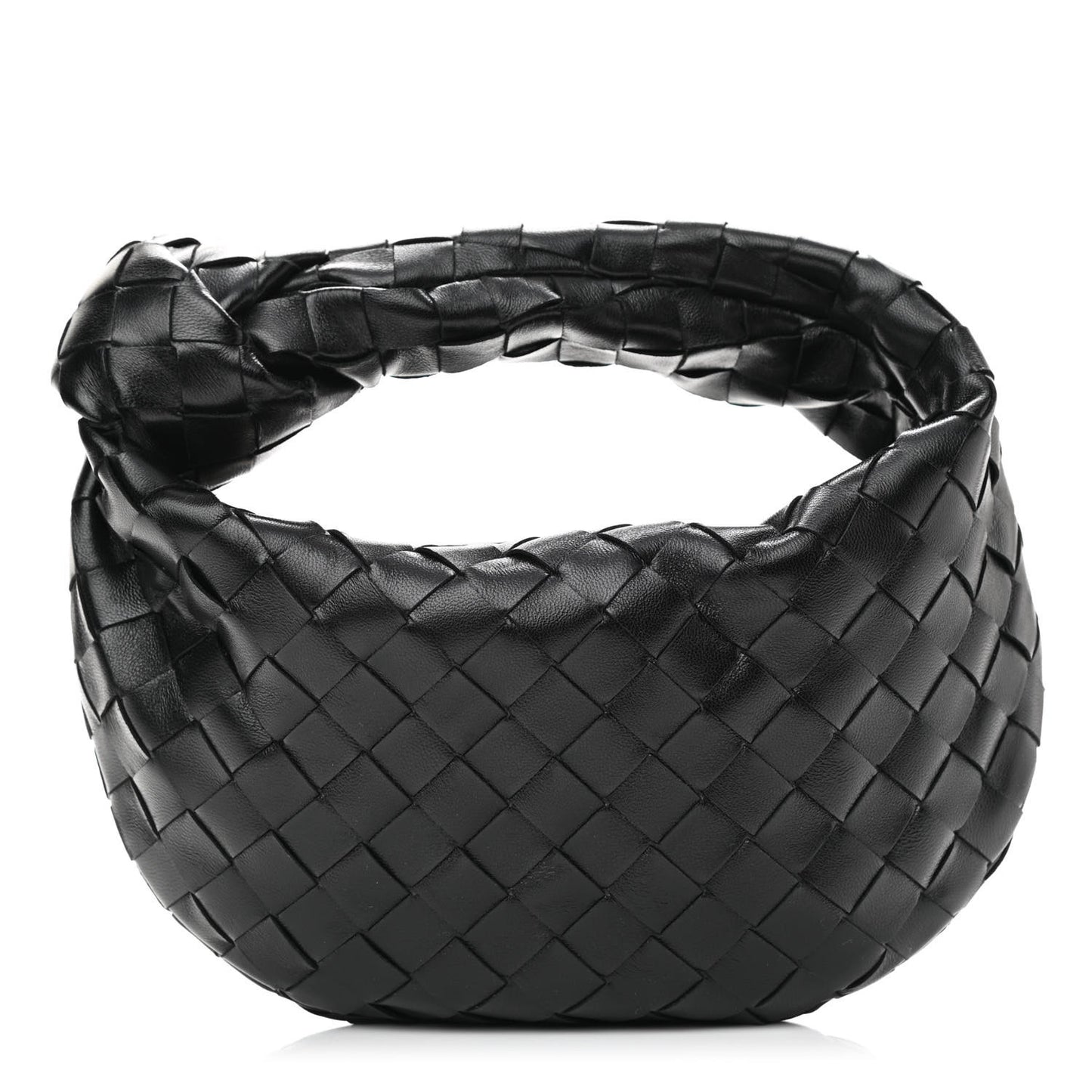 Nappa Intrecciato Mini Jodie Black