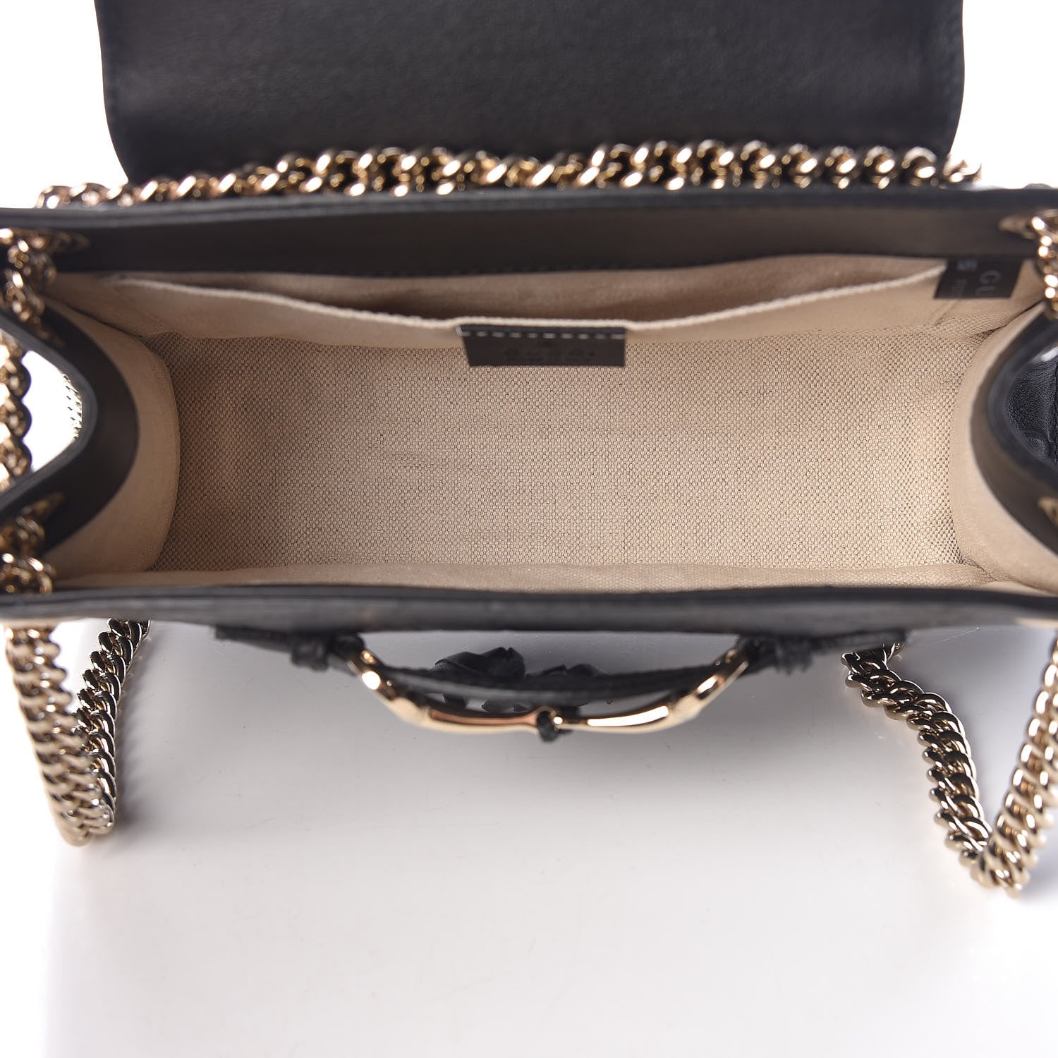 Gucci Guccissima Small Emily Shoulder Bag Black 5 of 10