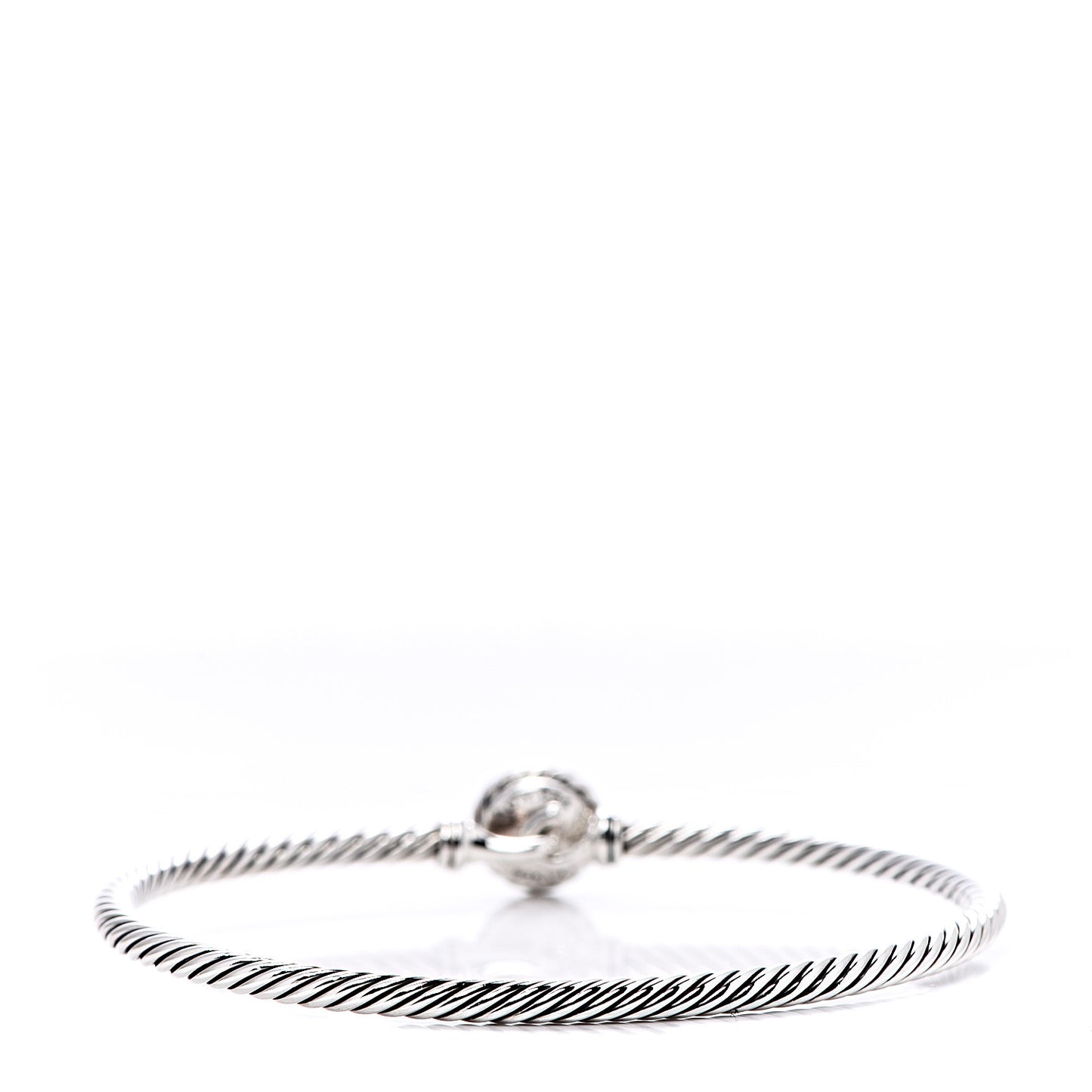 Sterling Silver 18K Yellow Gold 3mm Chatelaine Bracelet
