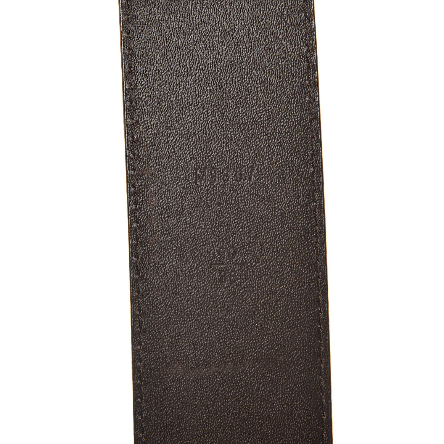Louis Vuitton Damier Ebene 40mm LV Initiales Belt 90 36 8 of 9