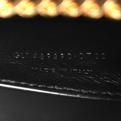 Saint Laurent Grain De Poudre Small Monogram Kate Satchel Black 8 of 11