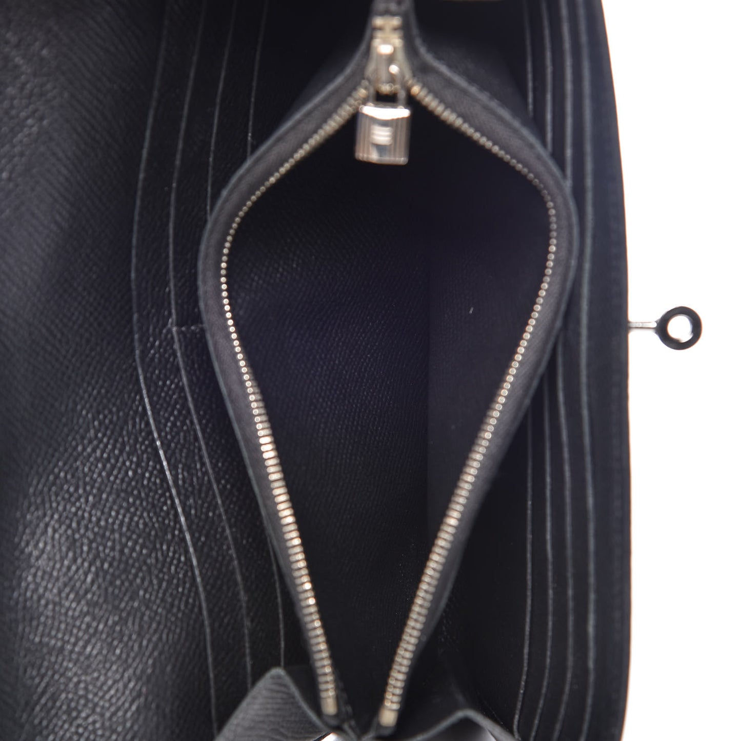 Epsom Kelly Longue Wallet Black