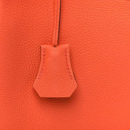 Hermes Togo Kelly Retourne 28 Poppy Orange 19 of 34