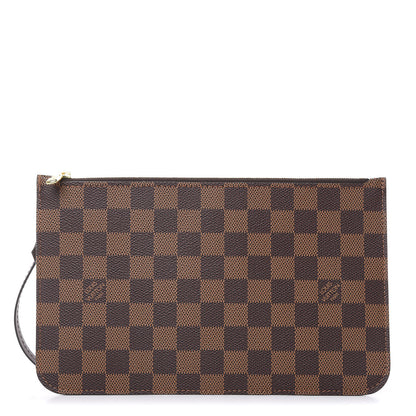 Louis Vuitton Damier Ebene Neverfull MM GM Pochette 1 of 7