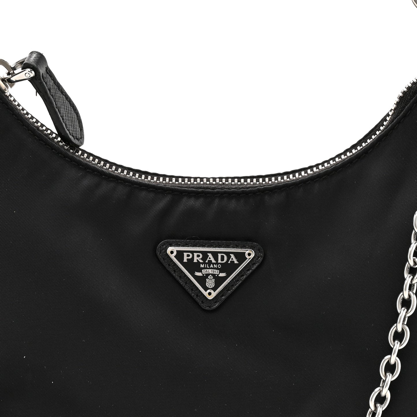 Nylon Re-Edition 2005 Shoulder Bag Black