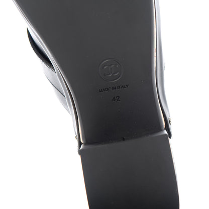 Chanel Calfskin CC Turn Lock Clogs 42 Black 9 of 9