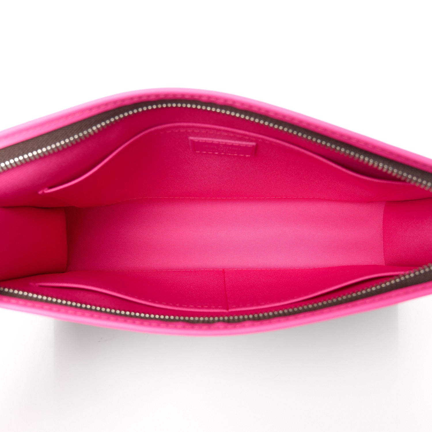 Louis Vuitton Monogram Macassar Pochette Voyage MM Fuchsia 5 of 10