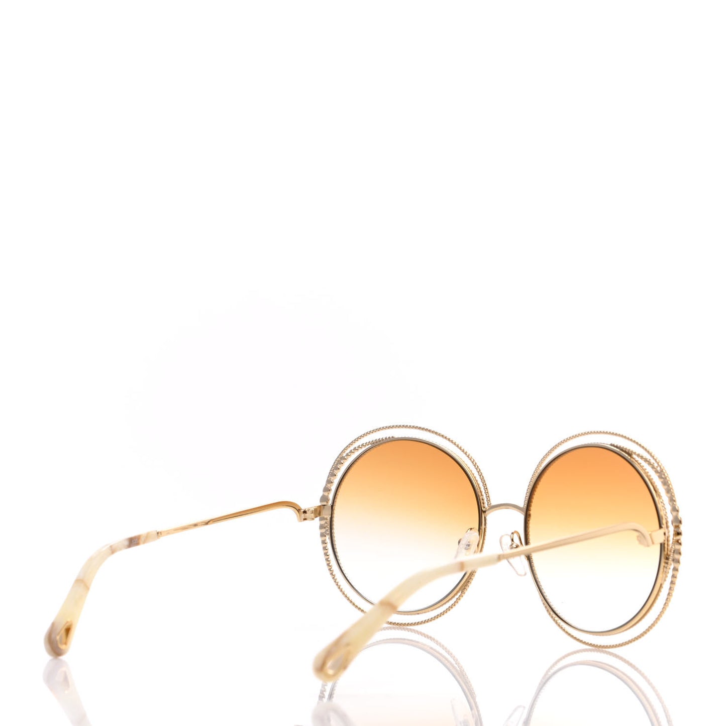 Oversized Round Carlina Oversized Round Sunglasses CE114SC Gold