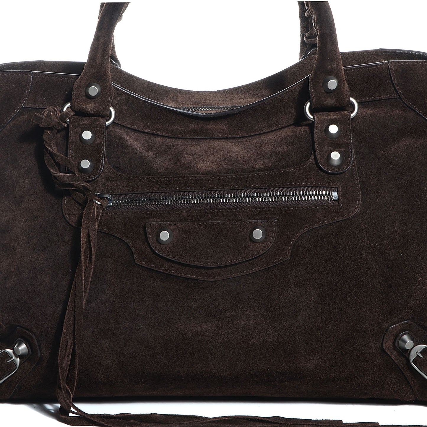 Baby Daim Suede City Dark Brown