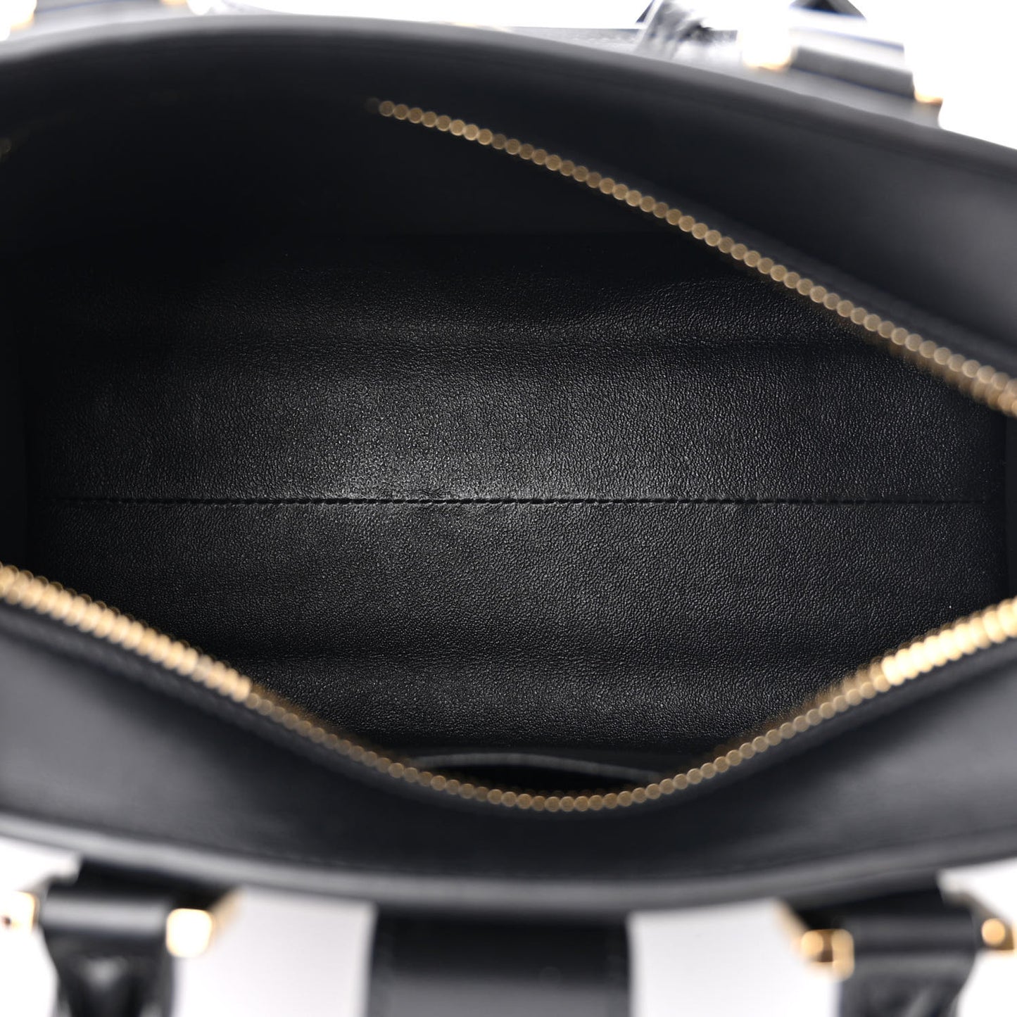 Calfskin Monogram Baby Cabas Black