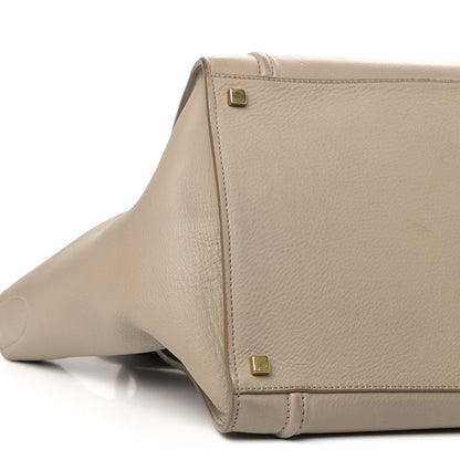 Celine Supple Calfskin Medium Phantom Luggage Beige 6 of 11