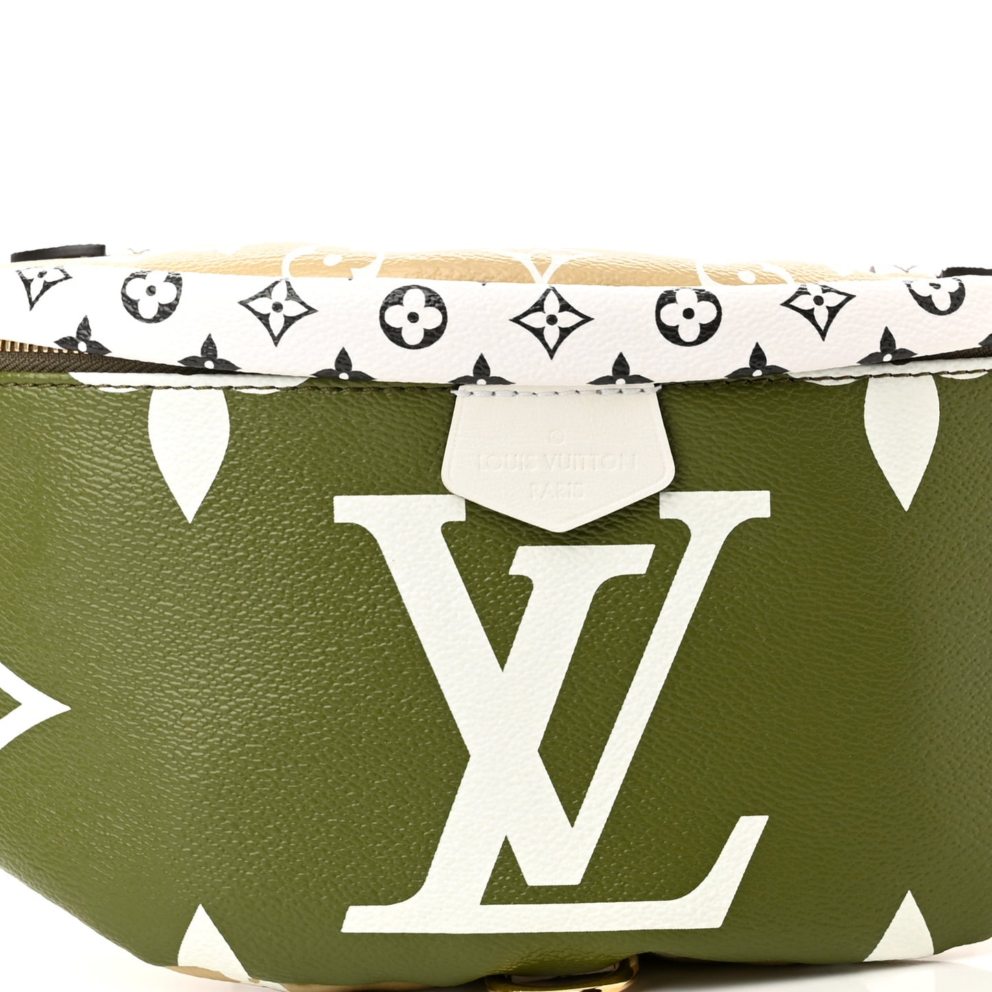 Monogram Giant Bumbag Kaki Beige