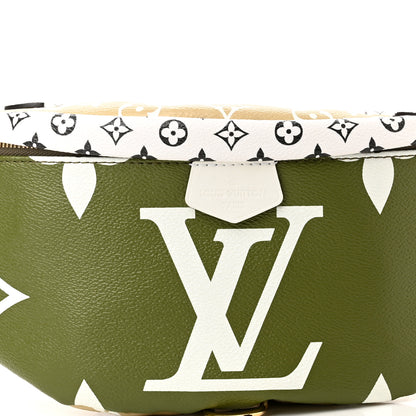 Louis Vuitton Monogram Giant Bumbag Kaki Beige 7 of 9