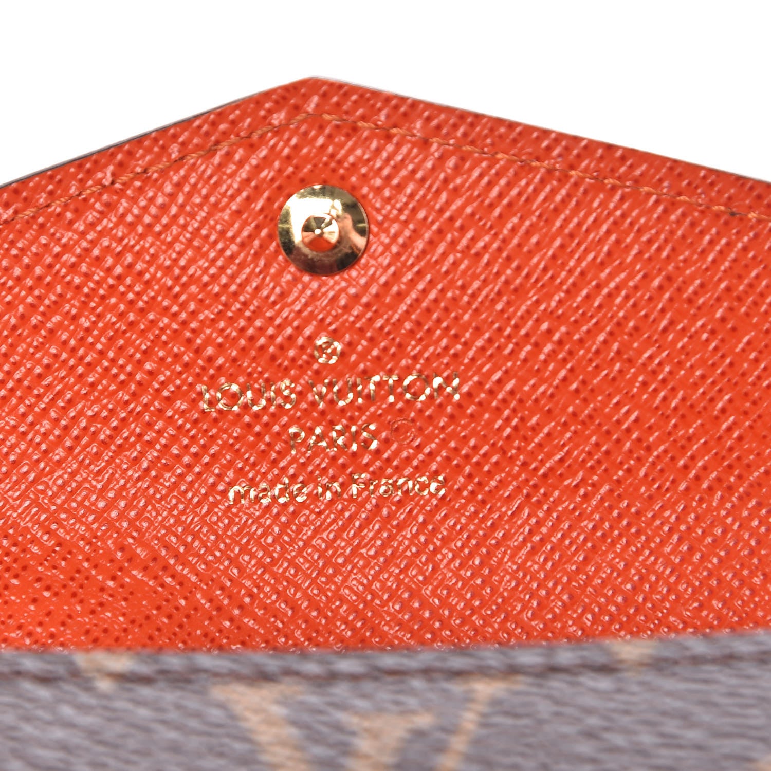 Louis Vuitton Monogram Sarah Multicartes Piment 6 of 7