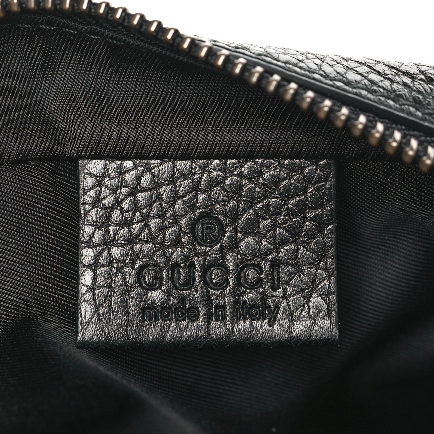 Pebbled Calfskin Mini Soho Disco Bag Black