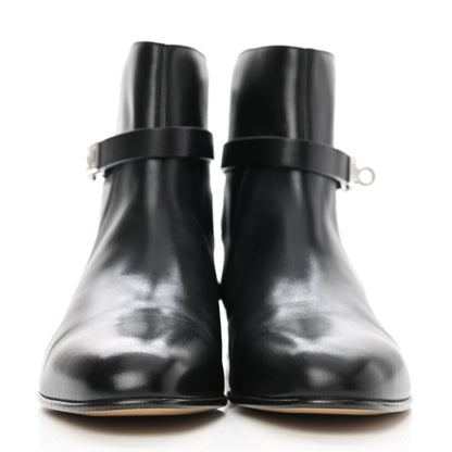 Hermes Calfskin Neo Low Boots 40 Black 2 of 8