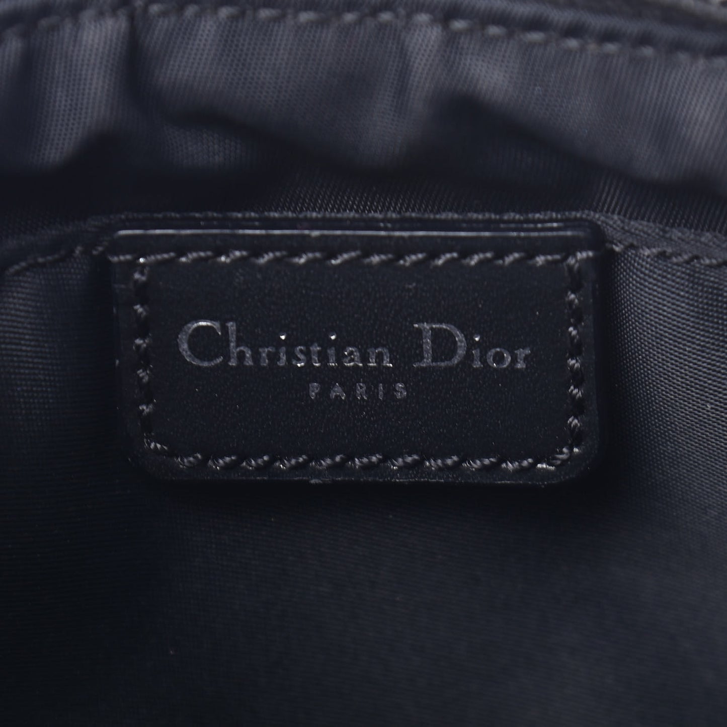 Monogram Shoulder Bag Pochette Black