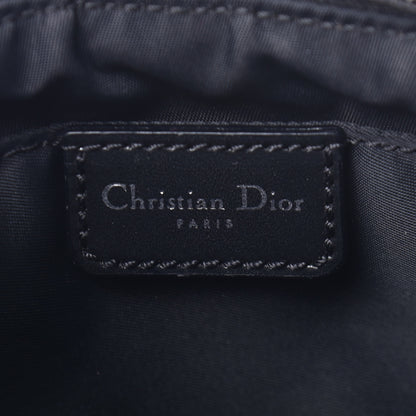 Christian Dior Monogram Shoulder Bag Pochette Black 6 of 9