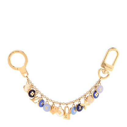 Louis Vuitton Pastilles Key Chain Bag Charm Blue 1 of 3