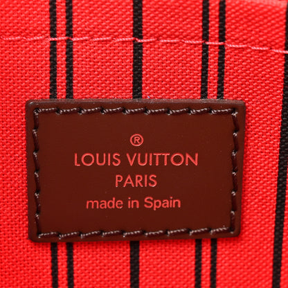 Louis Vuitton Damier Ebene Neverfull MM GM Pochette 6 of 8