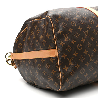 Louis Vuitton Monogram Keepall Bandouliere 55 8 of 12