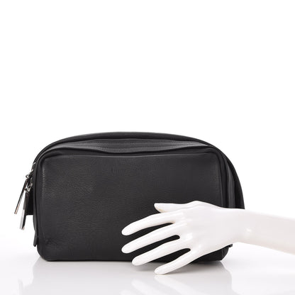 Proenza Schouler Grained Calfskin Carlton Clutch Black 2 of 10